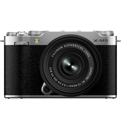 FUJIFILM X-M5 Mirrorless Camera ( Sliver )