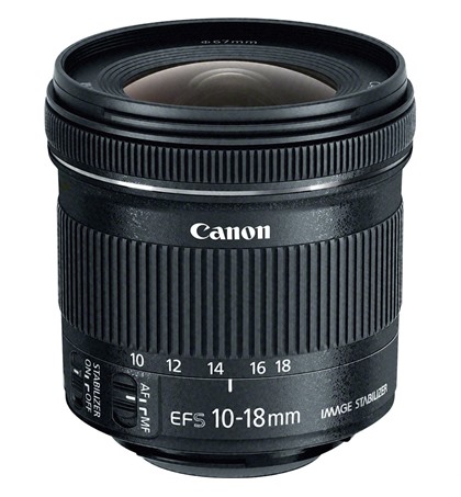Canon EF-S 10-18mm f4.5-5.6 IS STM