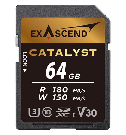 Exascend 64GB Catalyst UHS-I SDXC