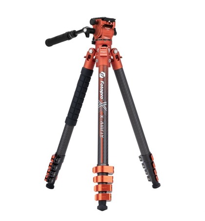 Fotopro X-Airfly Video tripod with MH-4H