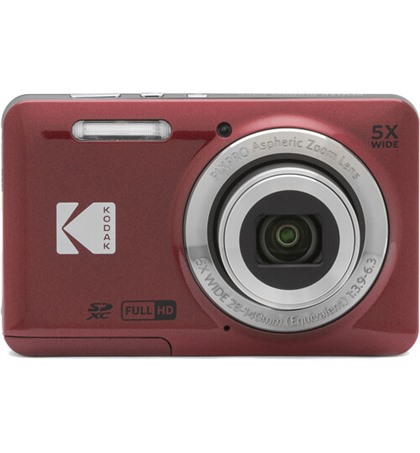 Kodak PIXPRO FZ55 Digital Camera (Red)